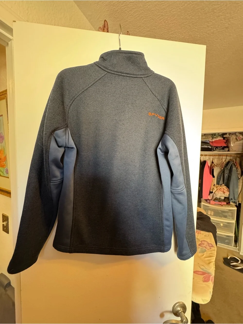 Spyder embroidered fleece